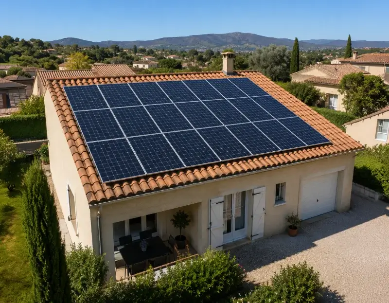 Prime à l'autoconsommation panneaux solaires Le Poët-Sigillat — aide financière de l'État